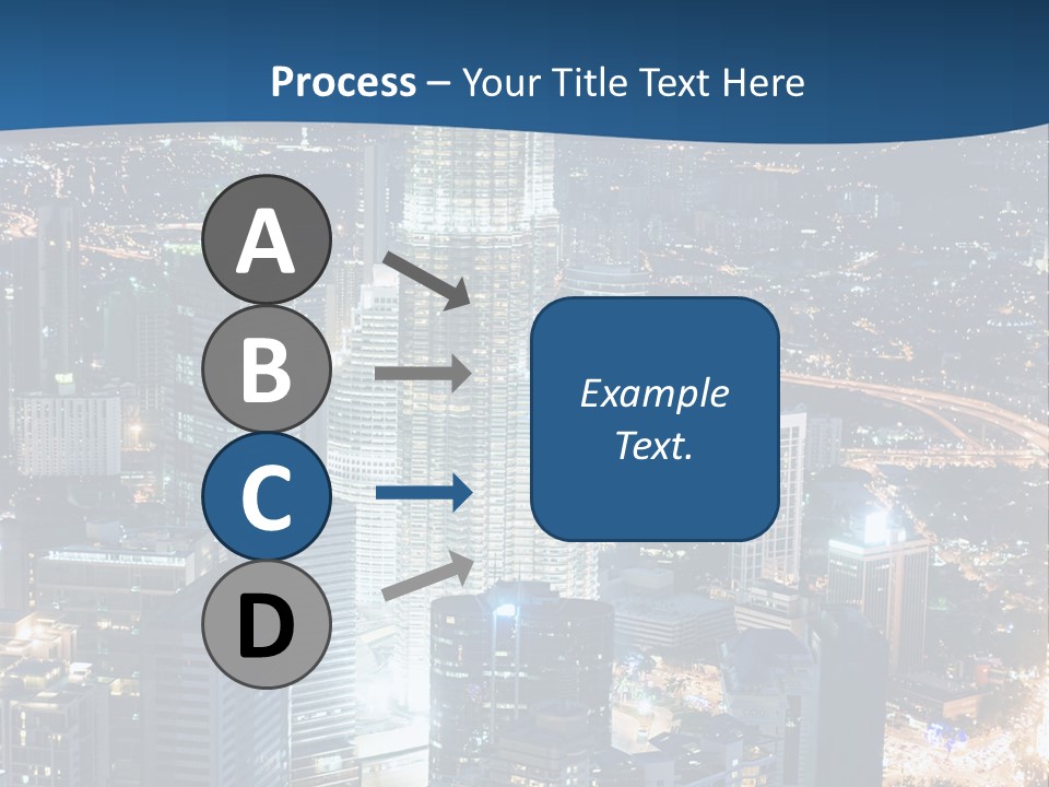 Kuala Traffic Grows PowerPoint Template