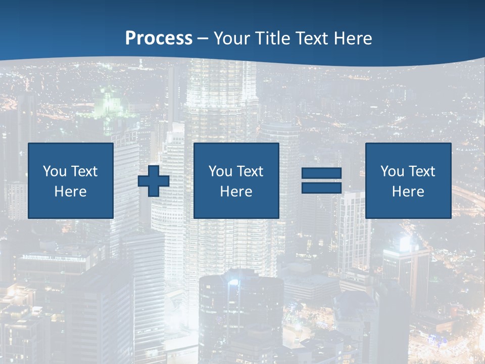 Kuala Traffic Grows PowerPoint Template