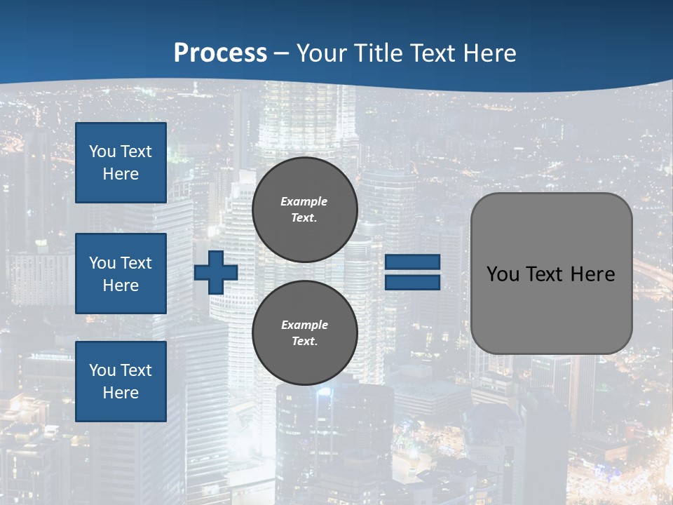 Kuala Traffic Grows PowerPoint Template
