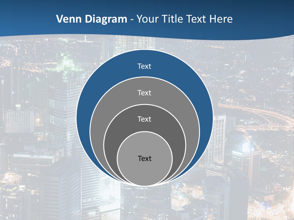 Kuala Traffic Grows PowerPoint Template