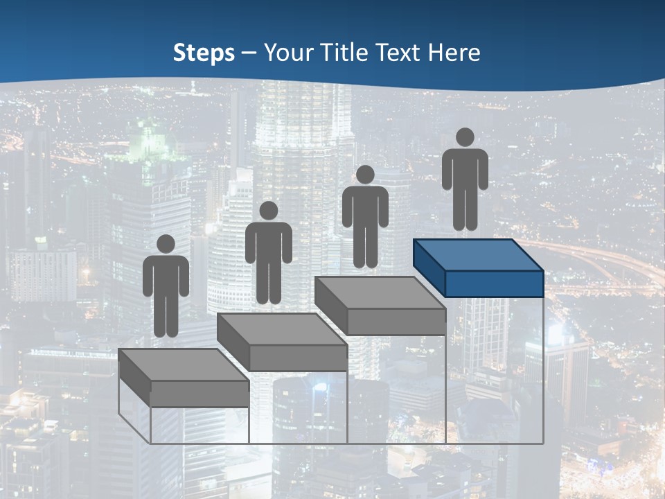 Kuala Traffic Grows PowerPoint Template