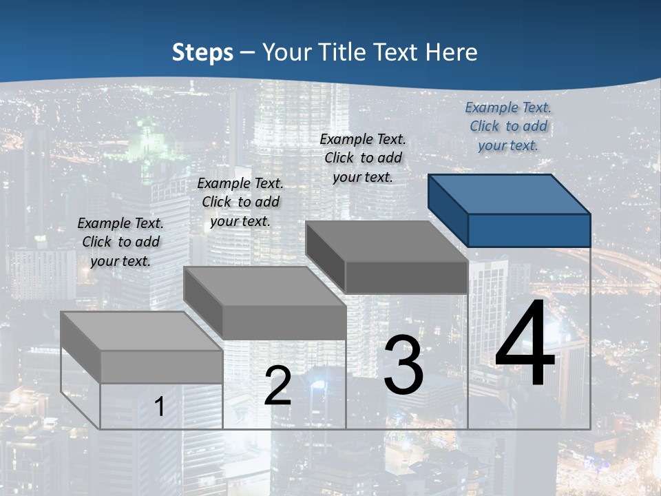 Kuala Traffic Grows PowerPoint Template