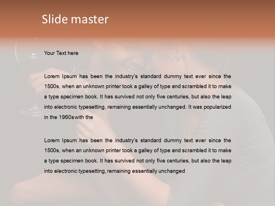 Attractive Togetherness  PowerPoint Template