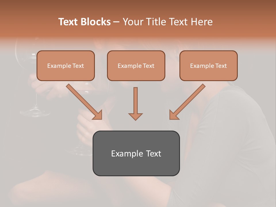 Attractive Togetherness  PowerPoint Template