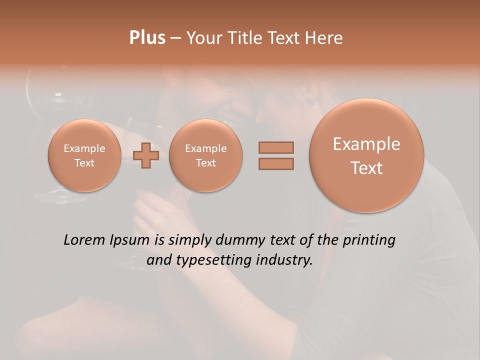 Attractive Togetherness  PowerPoint Template