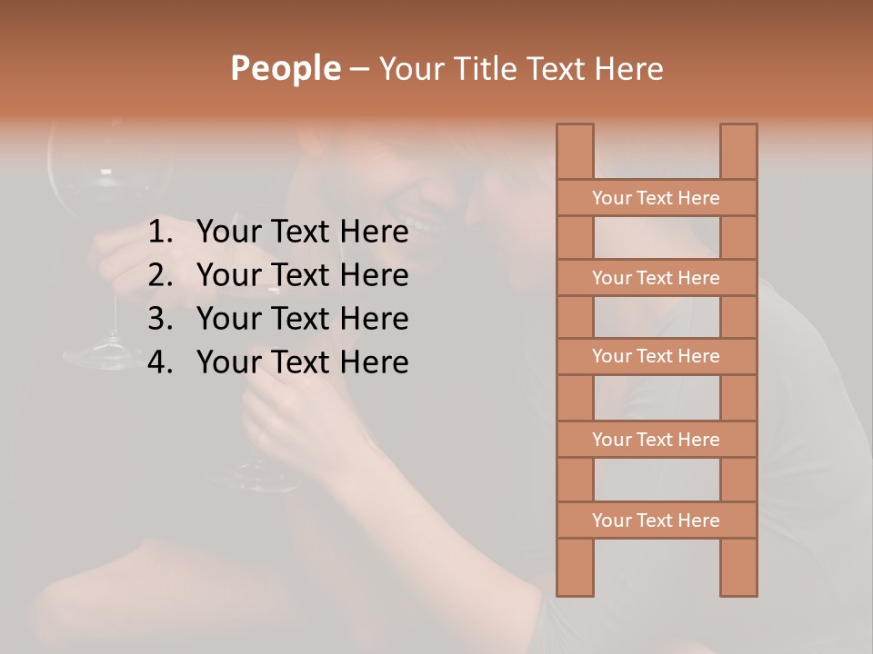 Attractive Togetherness  PowerPoint Template