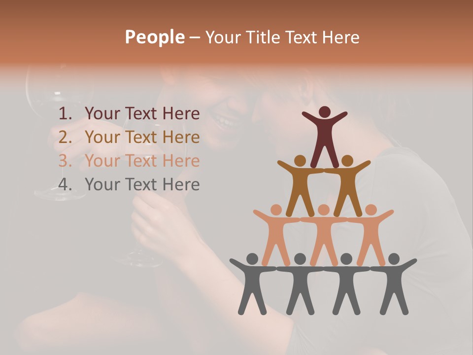 Attractive Togetherness  PowerPoint Template