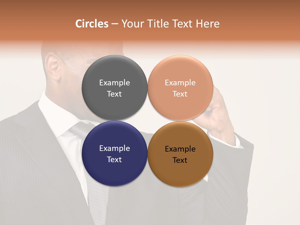 Business Fist Winner PowerPoint Template