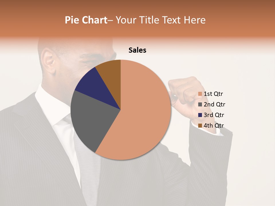 Business Fist Winner PowerPoint Template