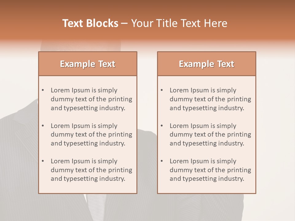 Business Fist Winner PowerPoint Template