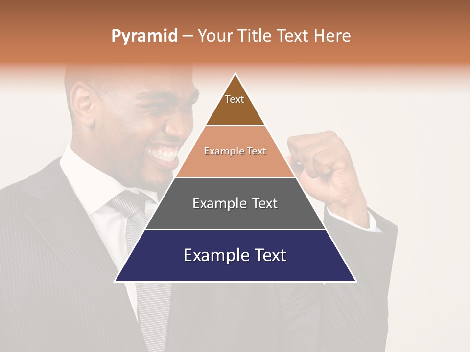 Business Fist Winner PowerPoint Template
