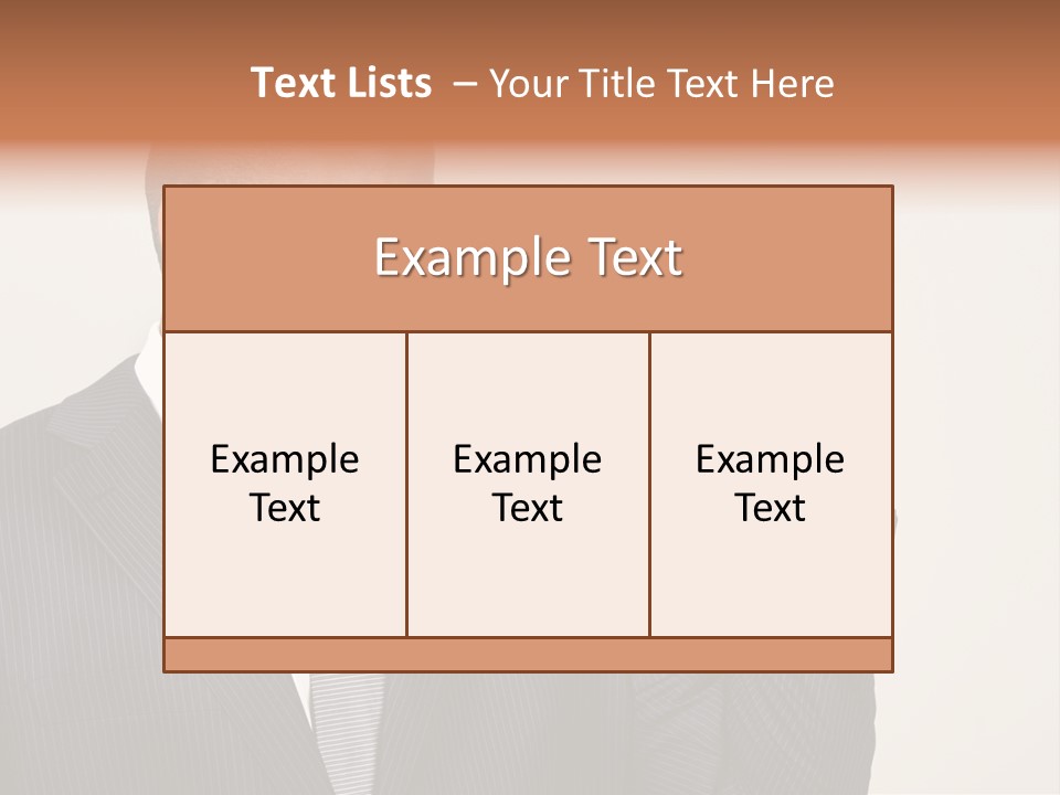 Business Fist Winner PowerPoint Template