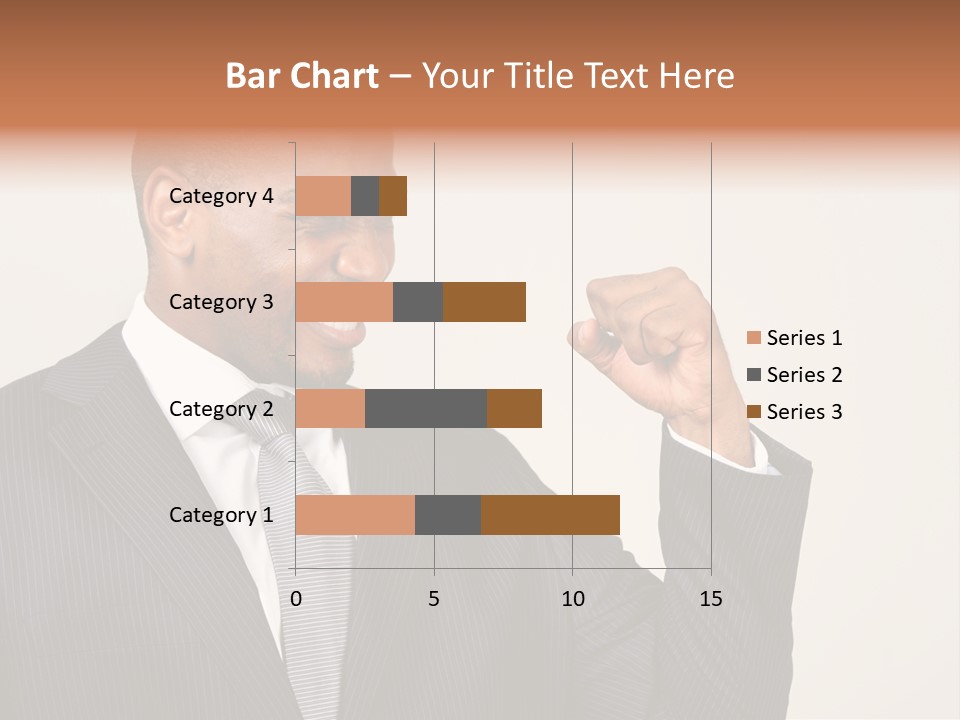 Business Fist Winner PowerPoint Template