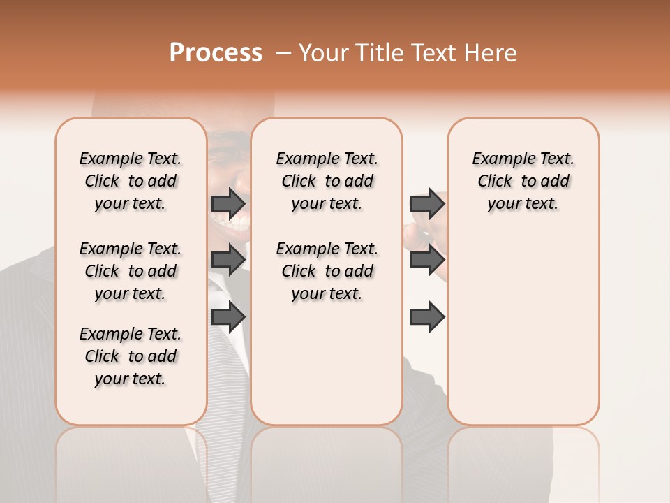 Business Fist Winner PowerPoint Template