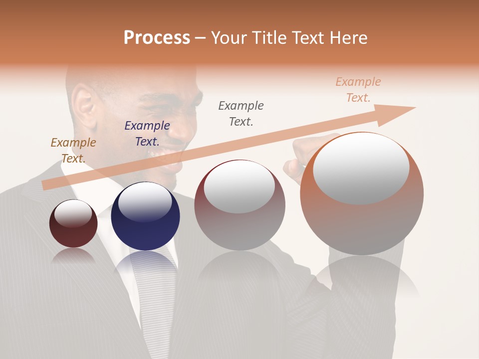 Business Fist Winner PowerPoint Template