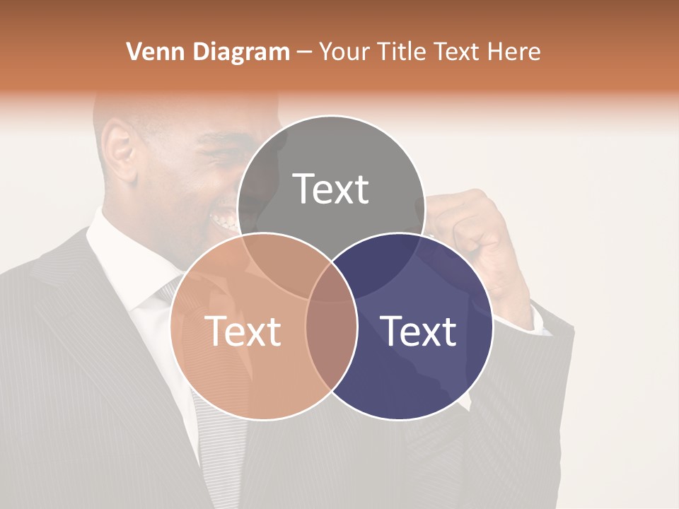 Business Fist Winner PowerPoint Template