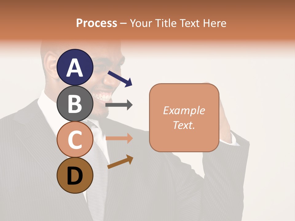 Business Fist Winner PowerPoint Template
