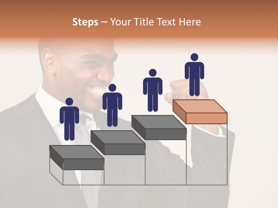 Business Fist Winner PowerPoint Template