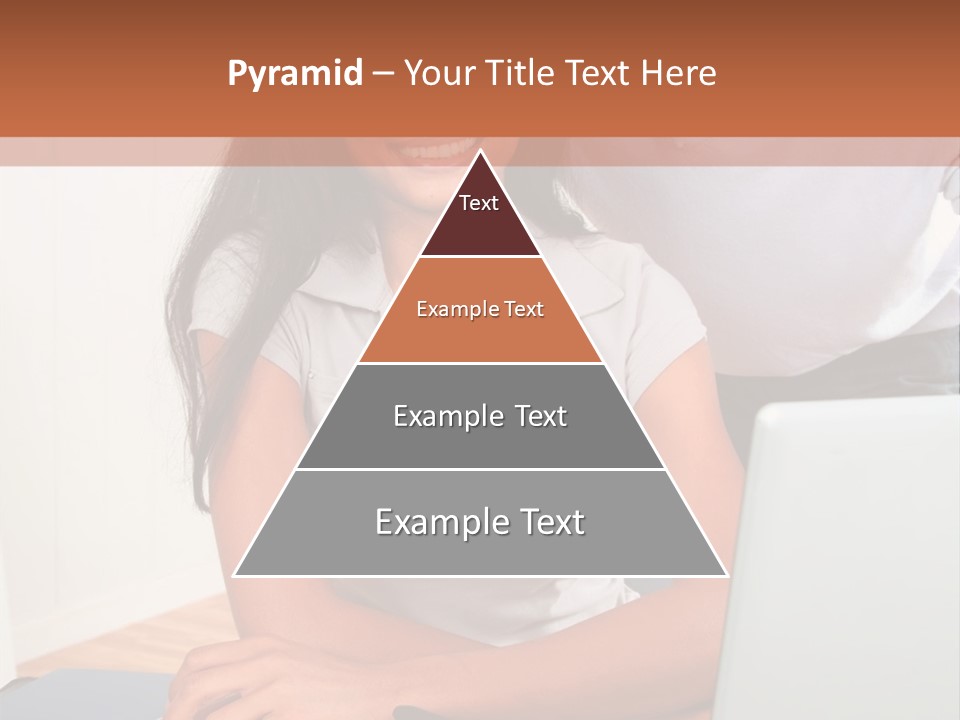 Office Woman Indoors PowerPoint Template