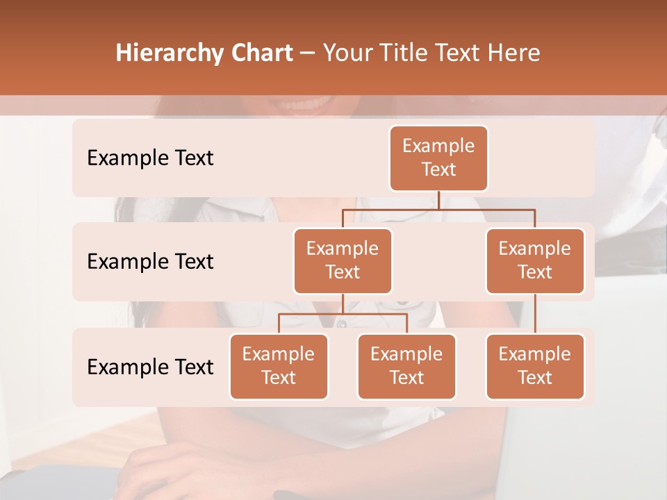 Office Woman Indoors PowerPoint Template