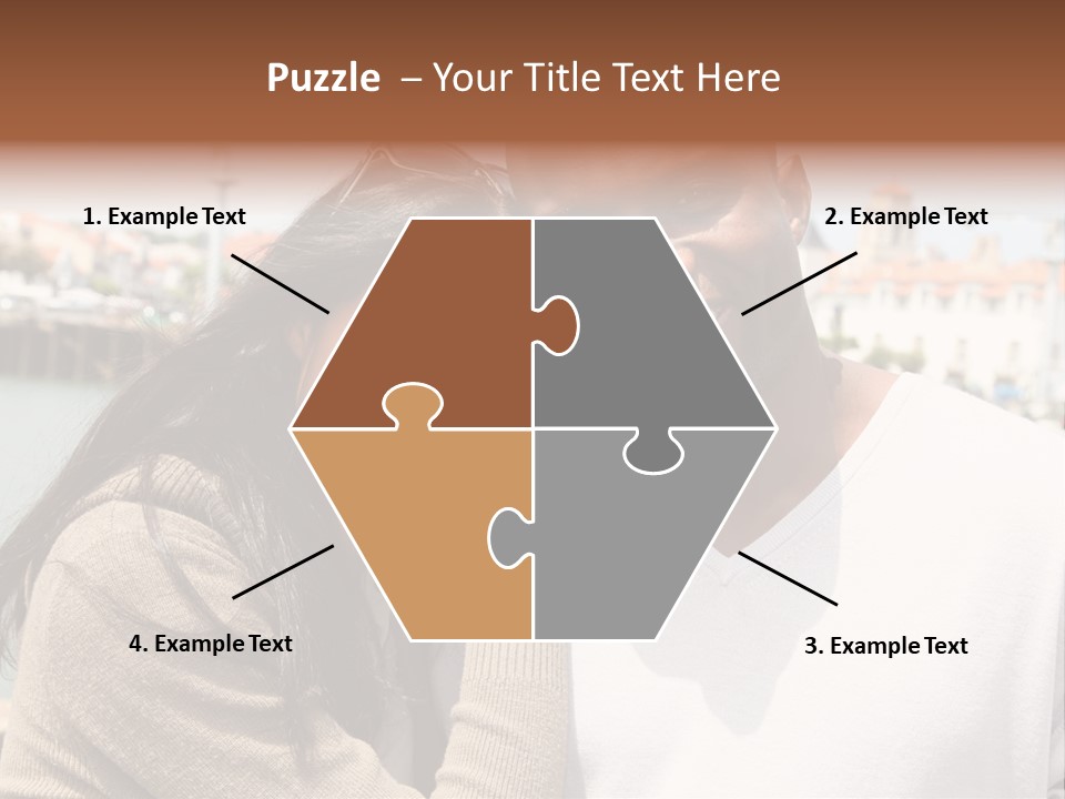 City Latino African PowerPoint Template