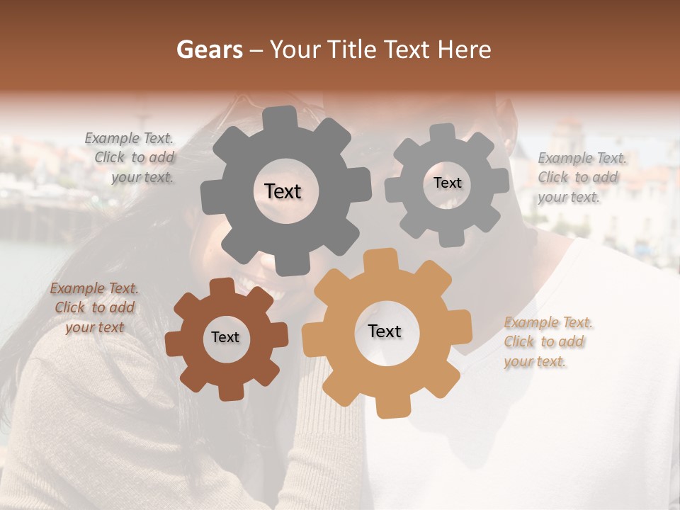 City Latino African PowerPoint Template