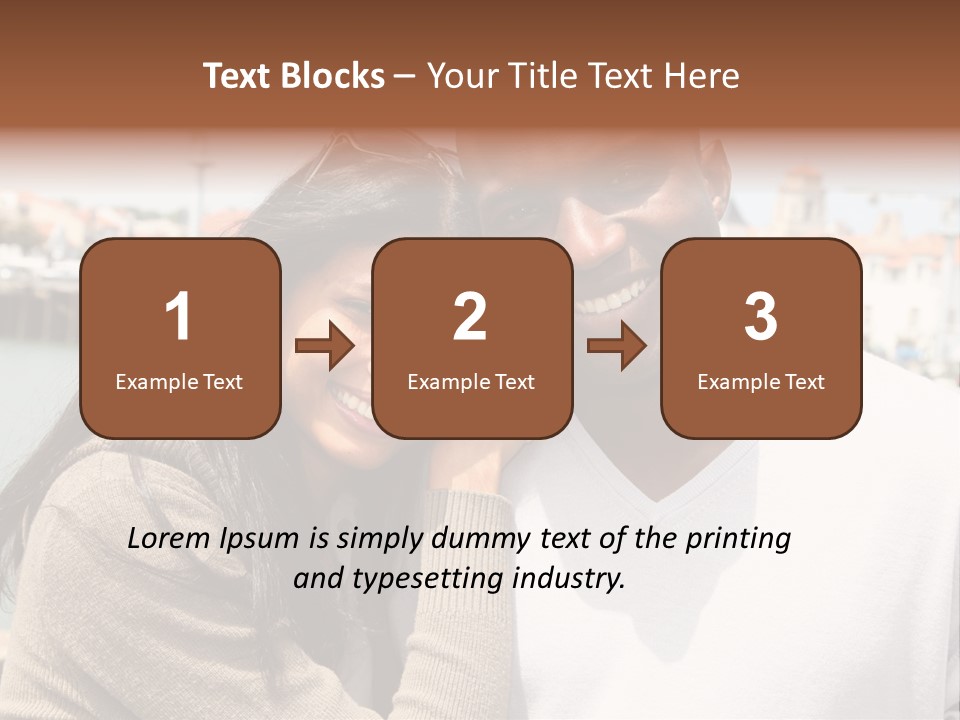 City Latino African PowerPoint Template