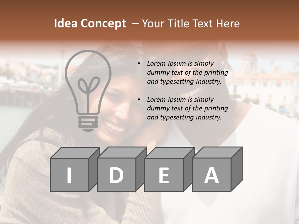 City Latino African PowerPoint Template