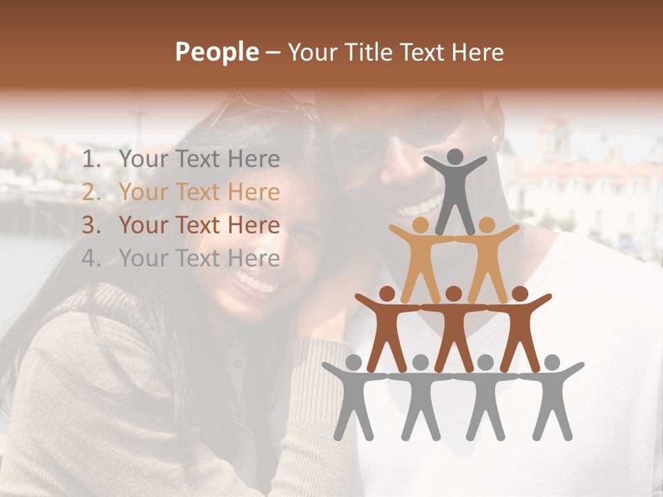 City Latino African PowerPoint Template