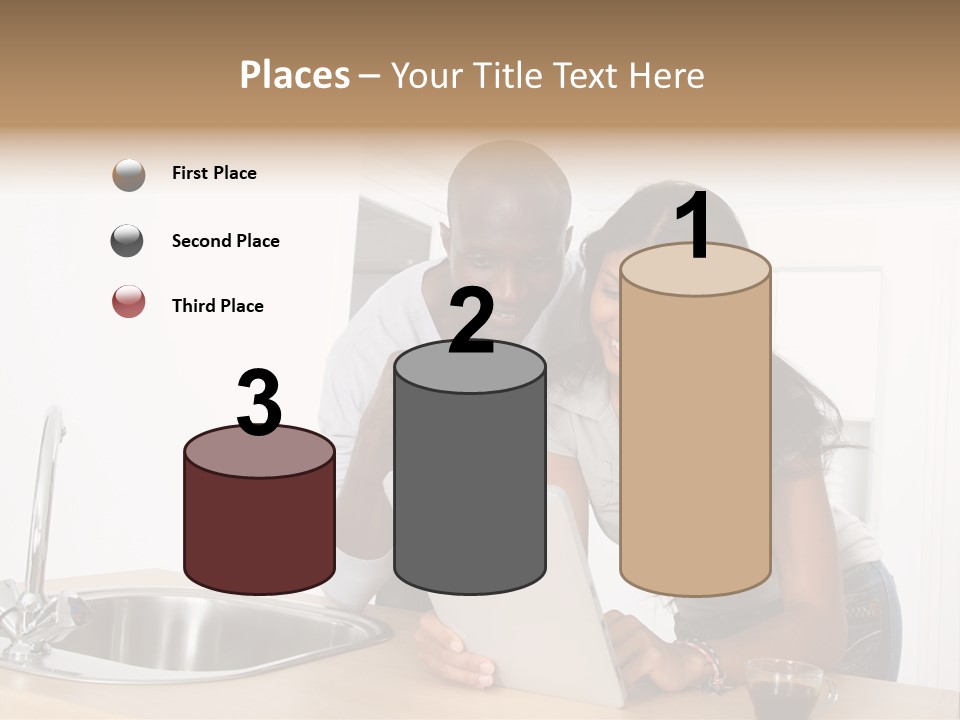 Happy Kitchen Happiness PowerPoint Template