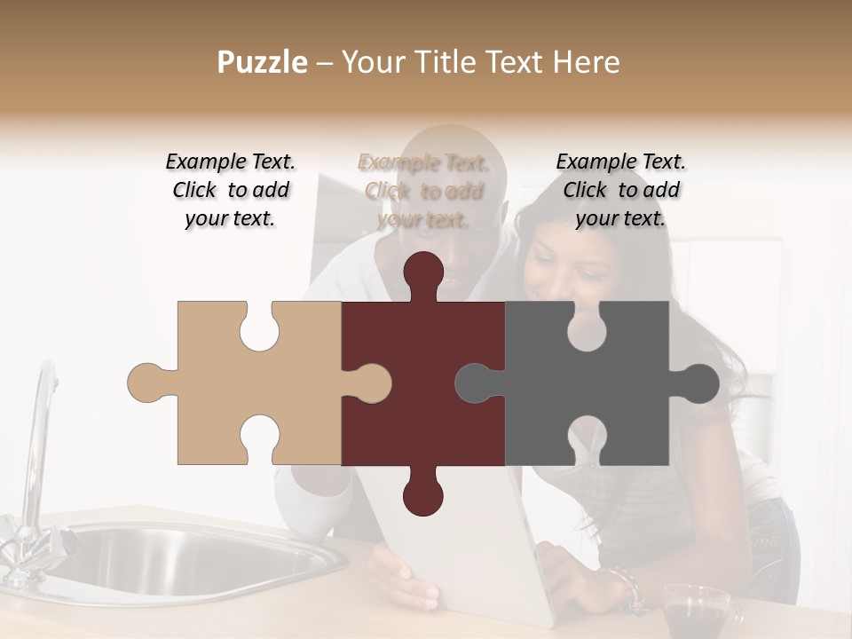 Happy Kitchen Happiness PowerPoint Template