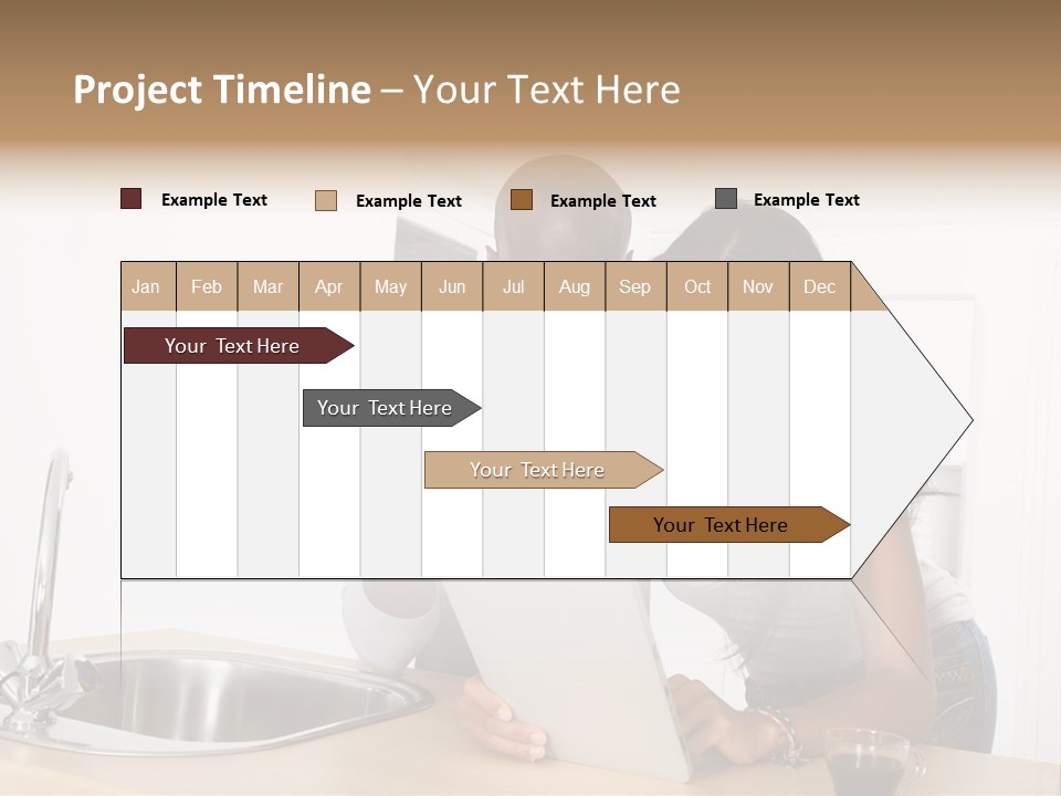 Happy Kitchen Happiness PowerPoint Template