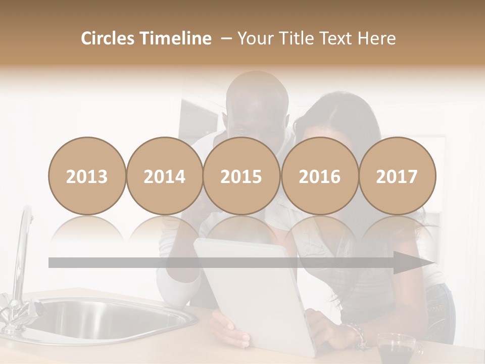 Happy Kitchen Happiness PowerPoint Template