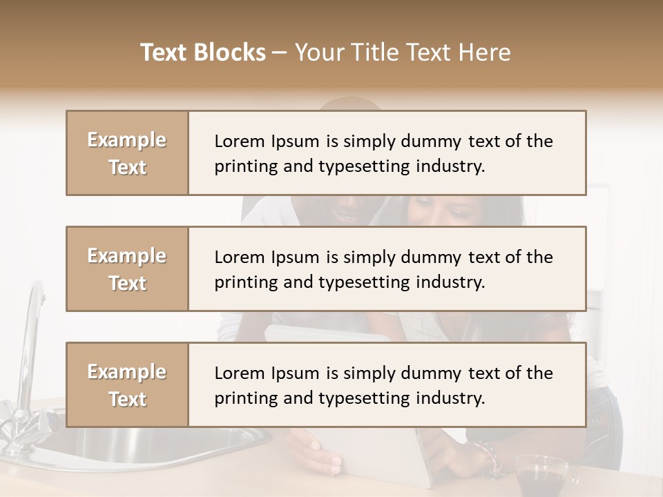 Happy Kitchen Happiness PowerPoint Template