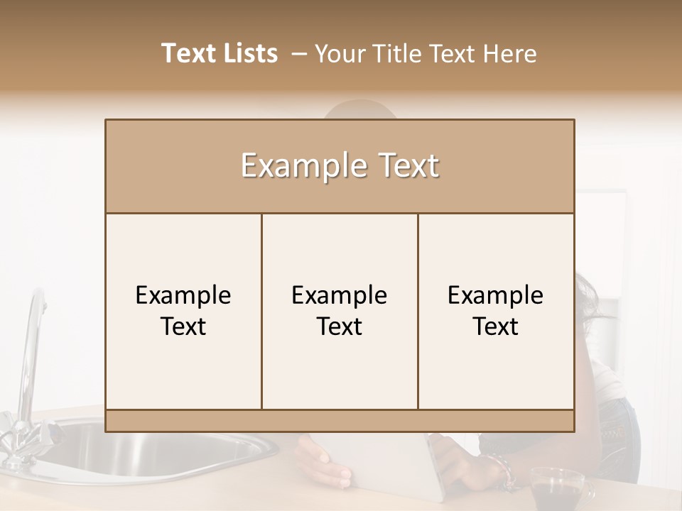 Happy Kitchen Happiness PowerPoint Template