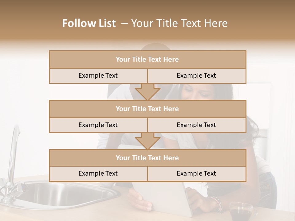 Happy Kitchen Happiness PowerPoint Template