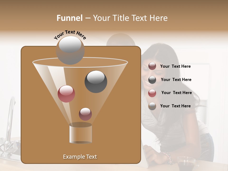 Happy Kitchen Happiness PowerPoint Template