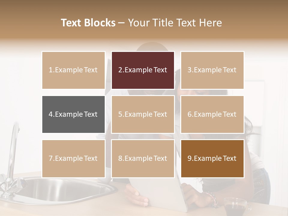 Happy Kitchen Happiness PowerPoint Template