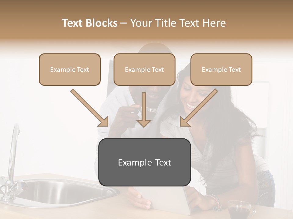 Happy Kitchen Happiness PowerPoint Template