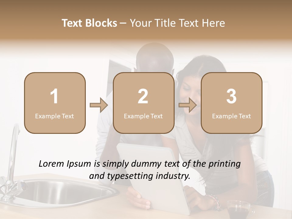 Happy Kitchen Happiness PowerPoint Template
