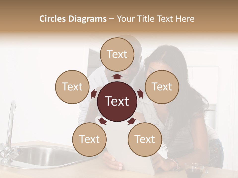 Happy Kitchen Happiness PowerPoint Template