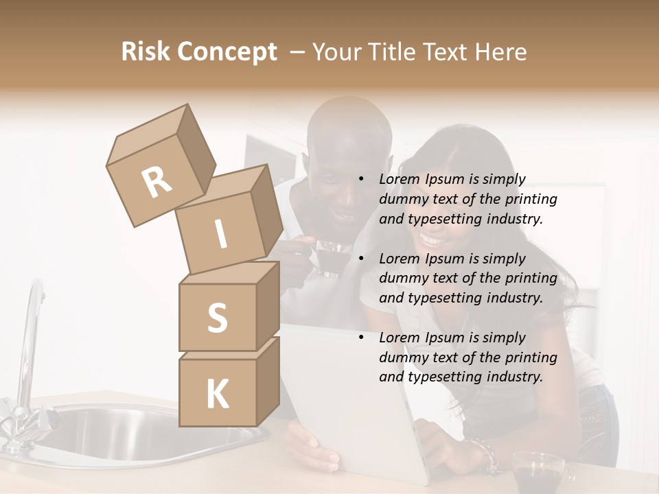 Happy Kitchen Happiness PowerPoint Template