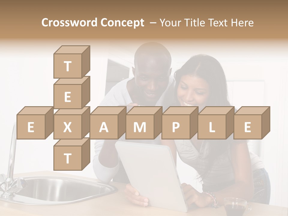 Happy Kitchen Happiness PowerPoint Template