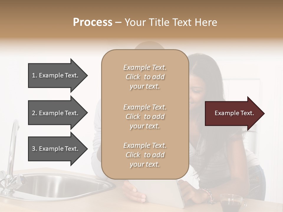 Happy Kitchen Happiness PowerPoint Template