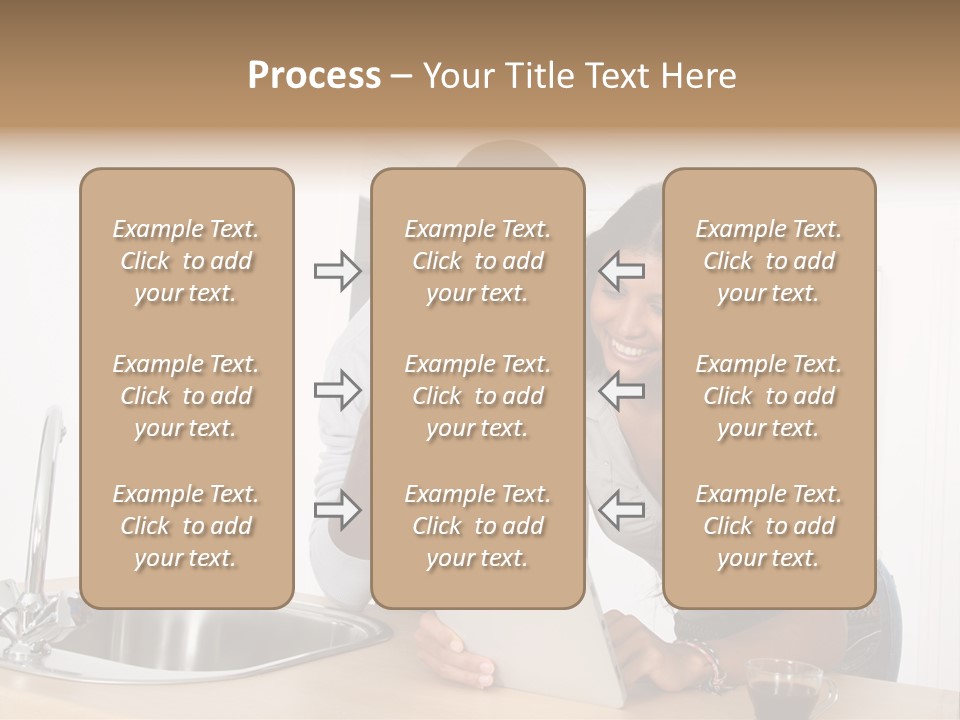Happy Kitchen Happiness PowerPoint Template