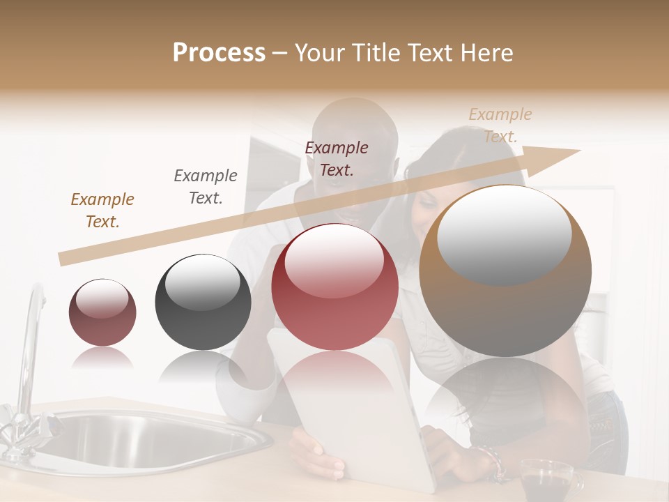 Happy Kitchen Happiness PowerPoint Template