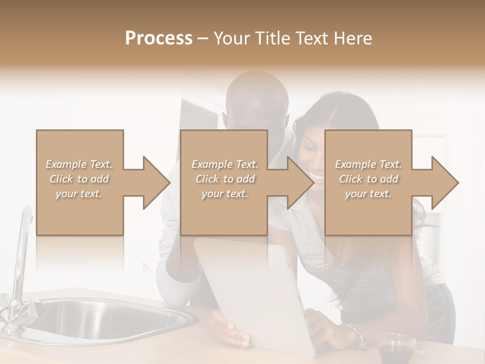 Happy Kitchen Happiness PowerPoint Template
