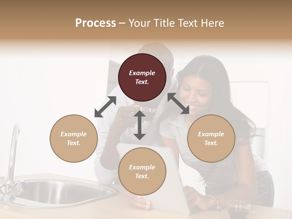 Happy Kitchen Happiness PowerPoint Template