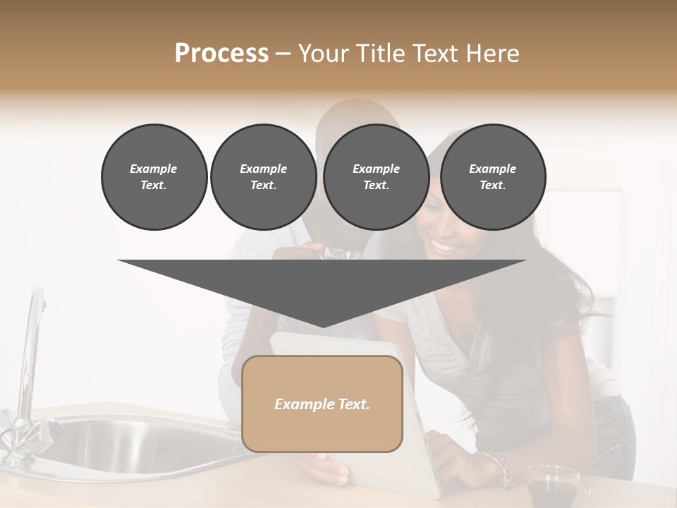 Happy Kitchen Happiness PowerPoint Template