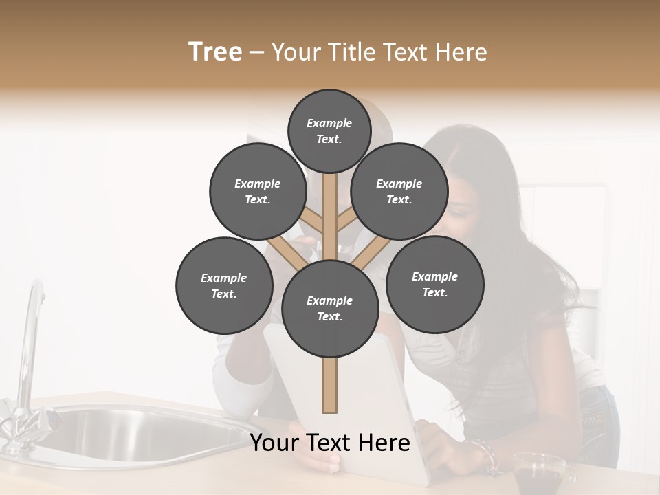 Happy Kitchen Happiness PowerPoint Template